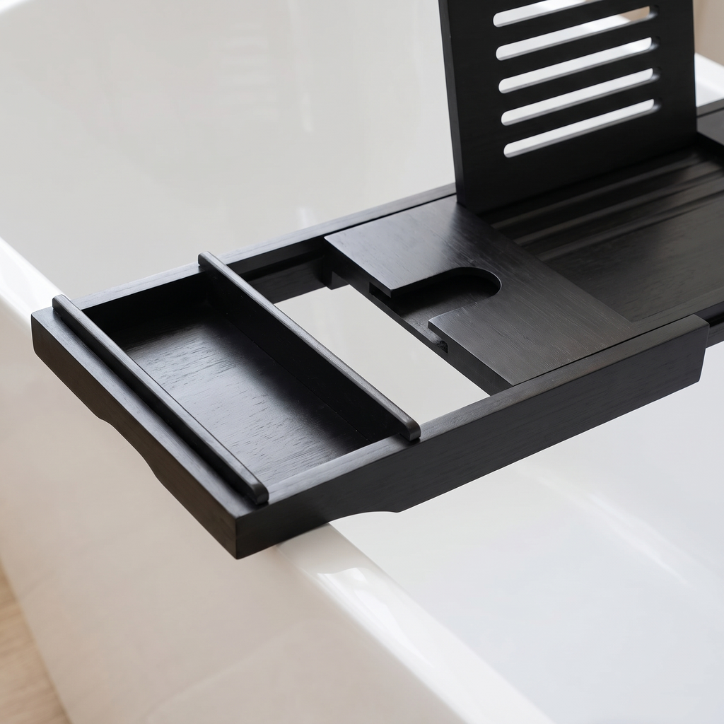 Close up of the extending arm and book stand