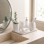 Maribo set on a stone basin