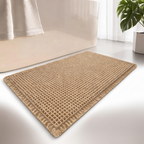Bogense waffle bath mat in oat