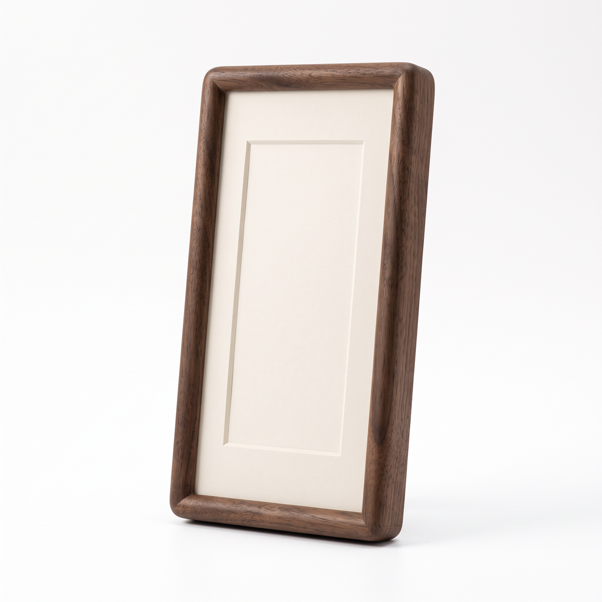 Gorlitz Long Solid Wood Photo Frame with Mount, technical drawing