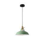 Smogen enamel dome pendant in sage