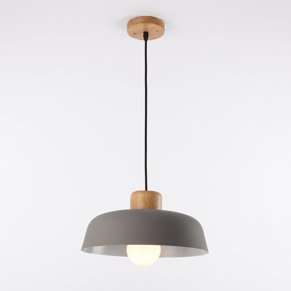 Soro dome pendant, Grey