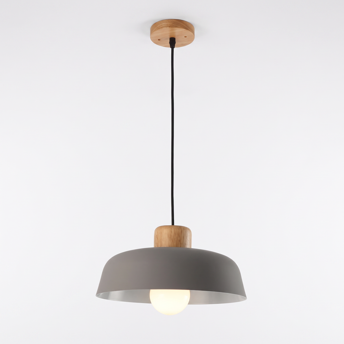 Soro dome pendant, Grey