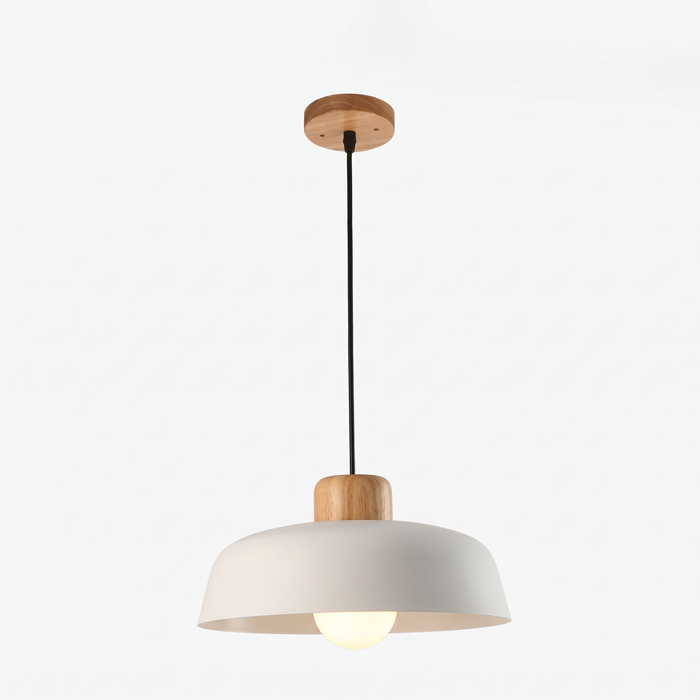 Soro dome pendant, White