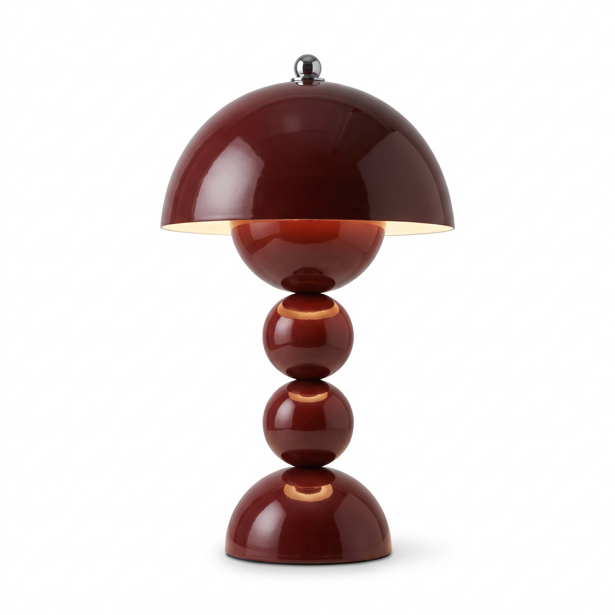 Sandvika Cordless Mushroom Table Lamp, technical drawing