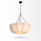 Vordingborg Draped Fabric Pendant Light, 40cm