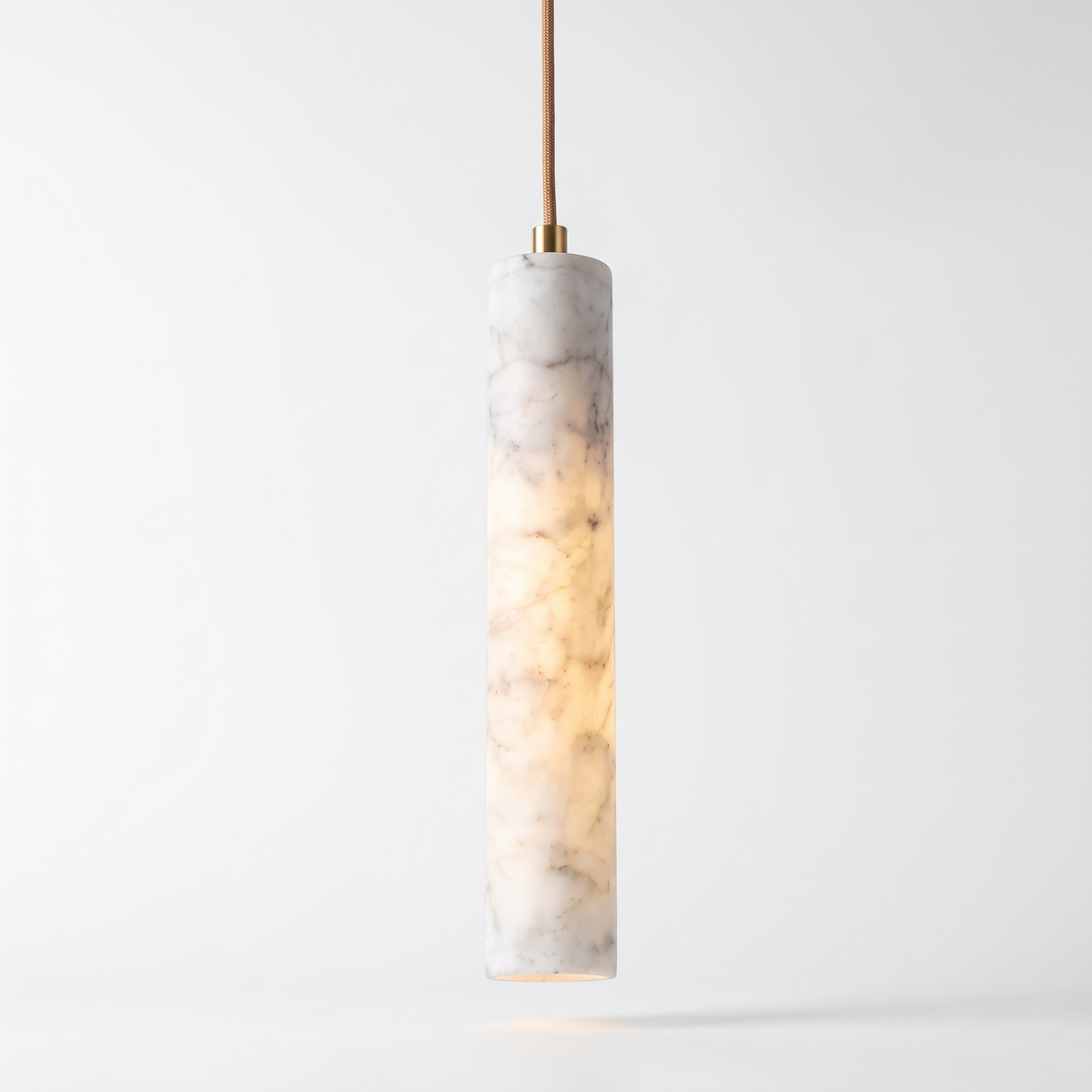 Wernigerode Veined Stone Pendant, 35cm