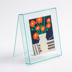 Flekkefjord Acrylic Box Photo Frame, Green