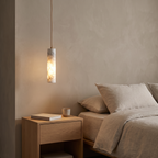 Wernigerode Veined Stone Pendant in a room setting
