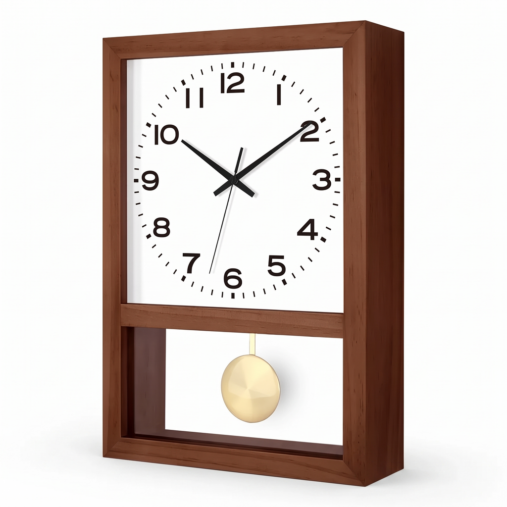 Einbeck Wooden Pendulum Clock
