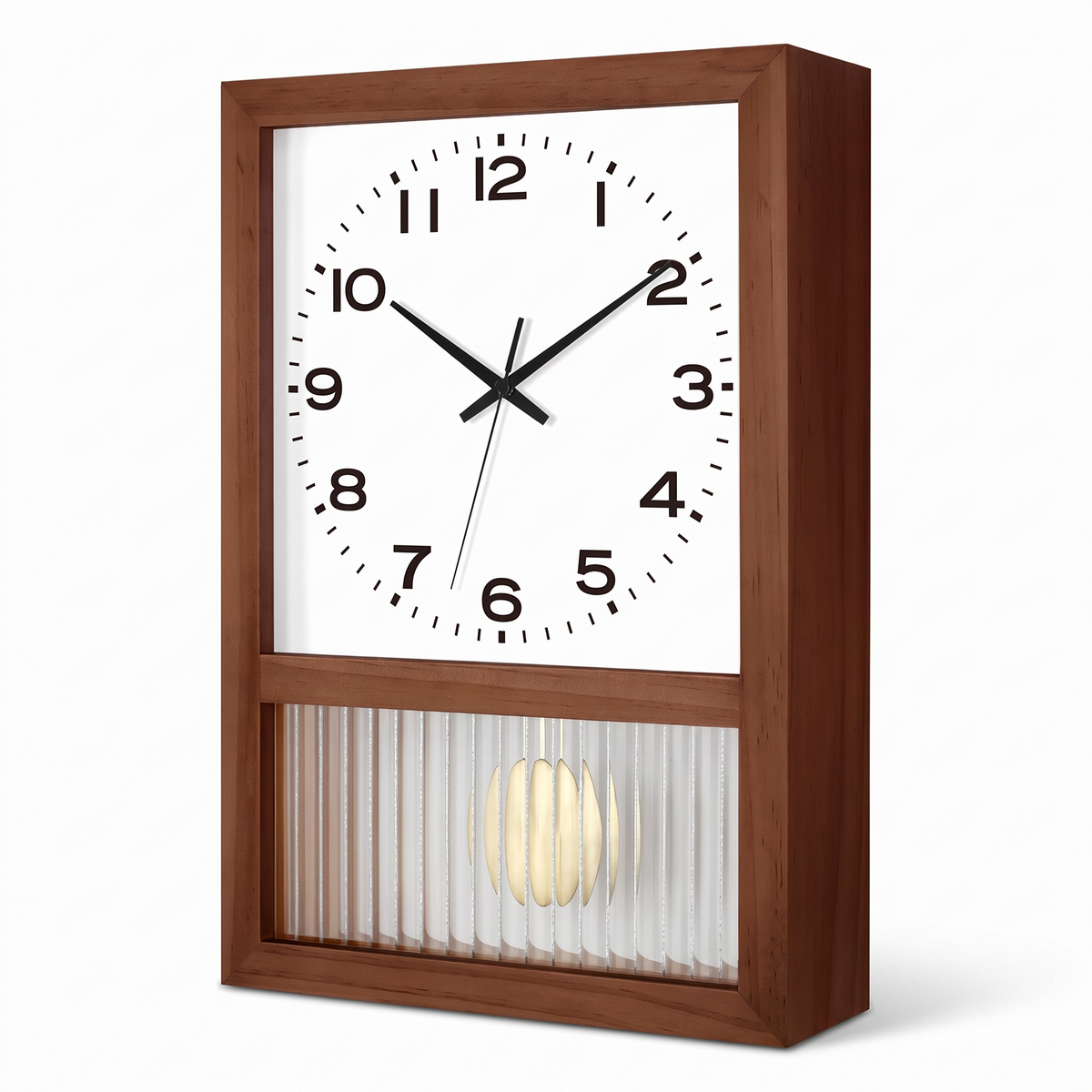 Einbeck Wooden Pendulum Clock, view 2