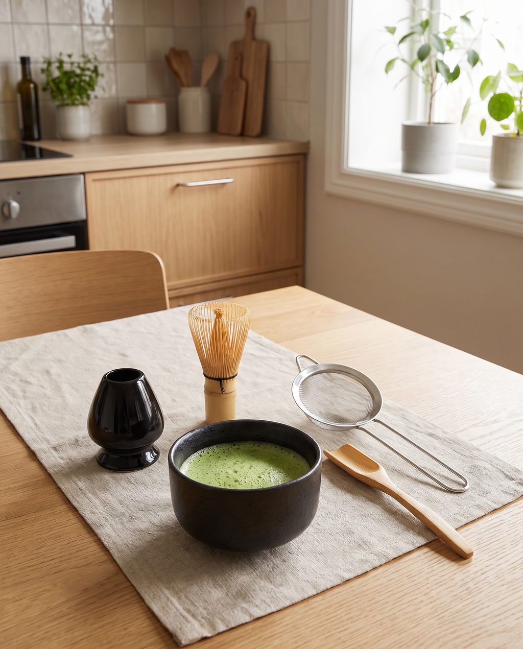 Porvoo Matcha Tea Set, 6 Pieces, view 2