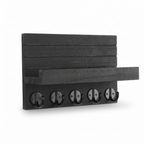 Brevik Wooden Key Holder with Shelf, view 2