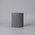 Fluted Up and Down Wall Light, Resin, LED Bulb Included, Trysil