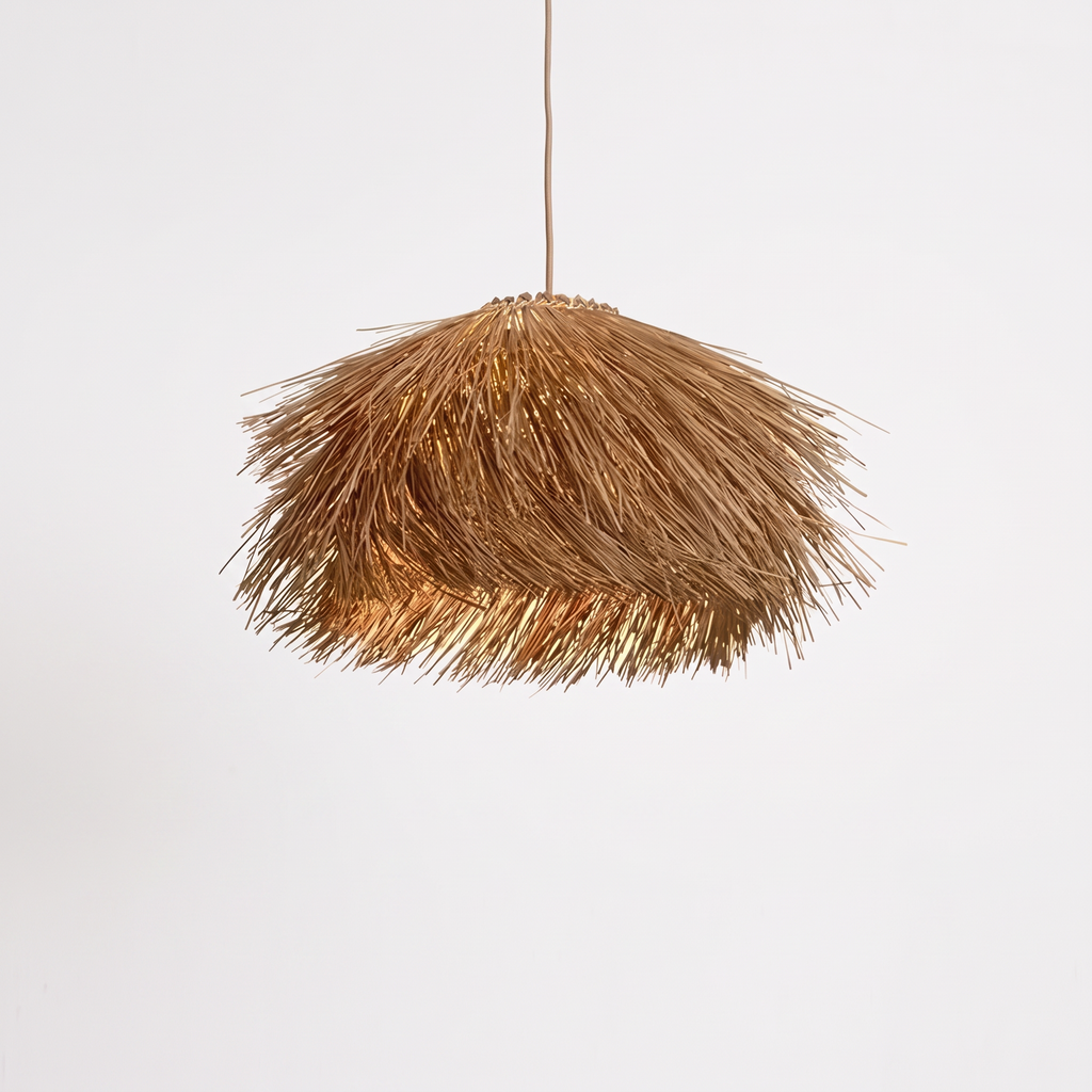 Straw Pendant Light, Hand Woven, 40, 50 or 60cm, Bulb Included, Hudiksvall