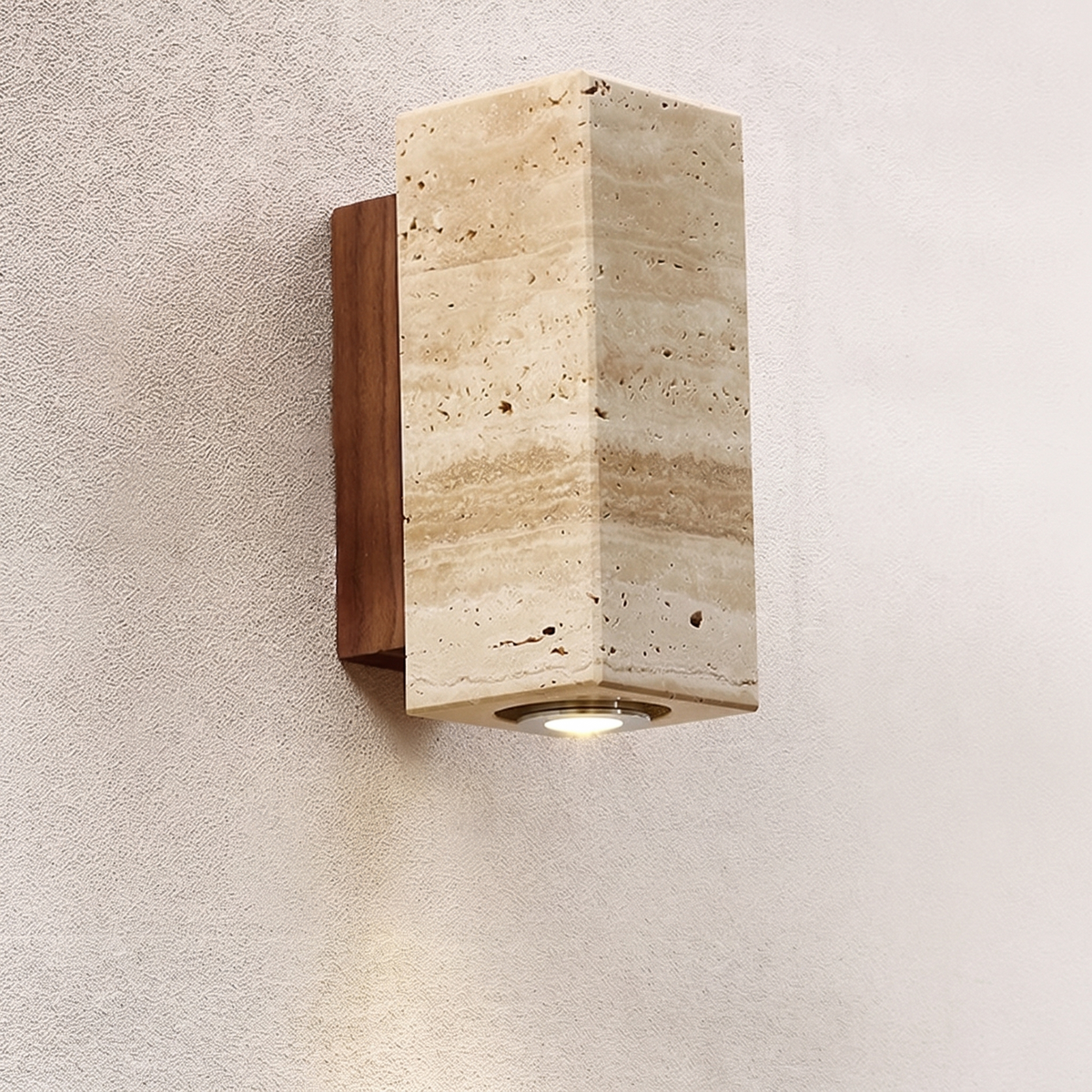 Travertine Wall Light, Askersund