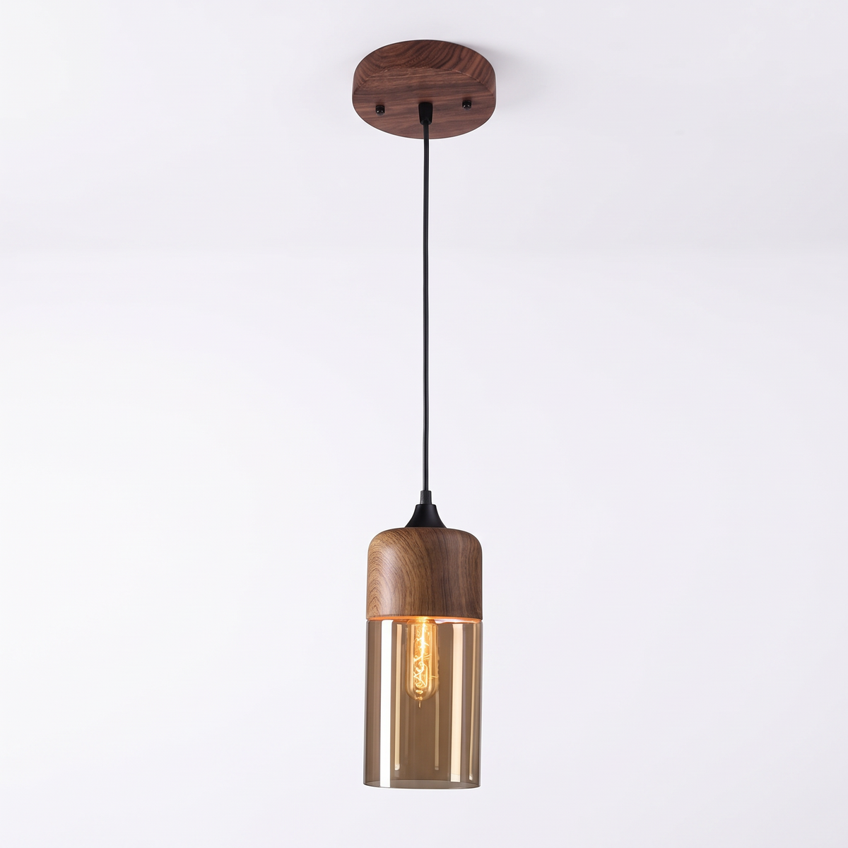 Amber Glass Pendant Light, Sundsvall