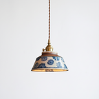 Ceramic Bell Pendant Light, Rosenheim