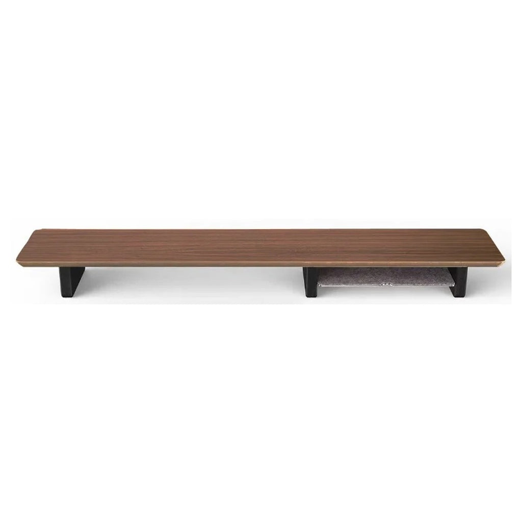 Villach walnut tone monitor stand, product photo