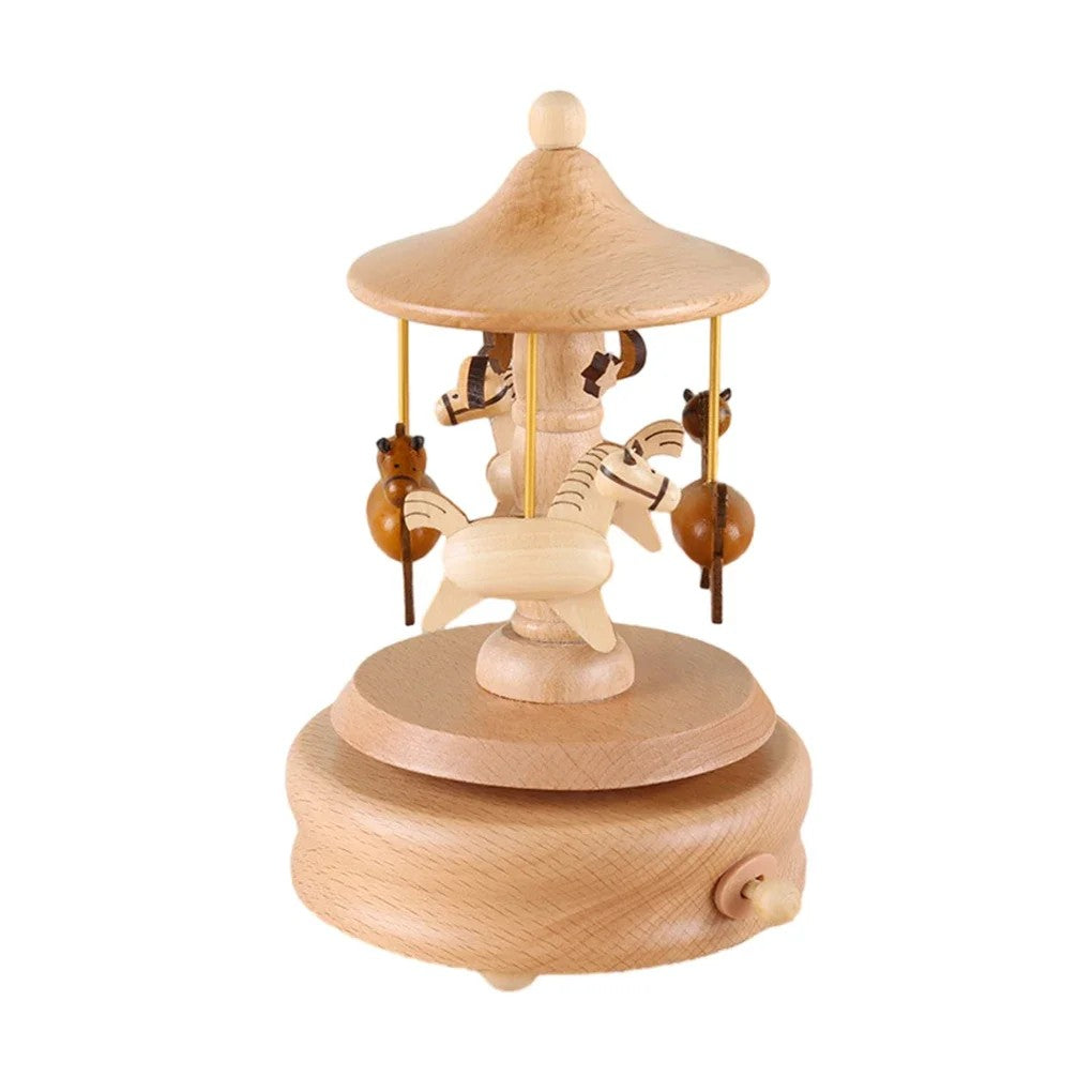 Seiffen Wooden Carousel Music Box, technical drawing
